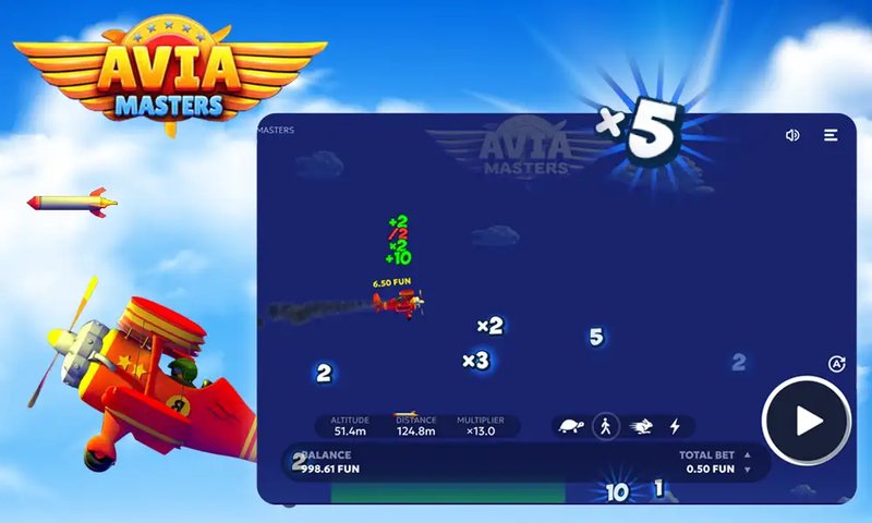 Image: Entdecken Sie das Avia Masters Flugzeugspiel - eine Herausforderung für alle